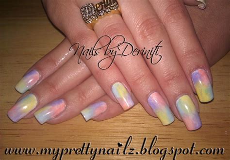 4 Color Instant Ombre Sponge Gradient Nail Art Design and Video Tutorial - Ombre nails, ombre ...