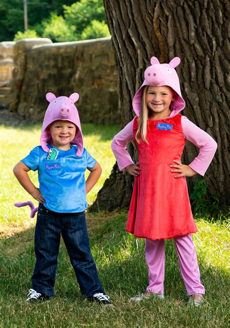 Kid's Classic George Pig Costume | Peppa Pig Costumes