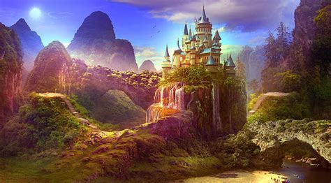 Fairyland Castle Wallpaper