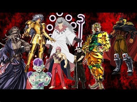 My Top 5 Badass Anime Villains - YouTube