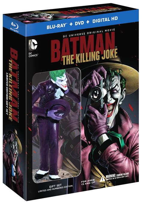 Batman: The Killing Joke Blu-ray and DVD Bonus Features and Release Date Finally Confirmed ...