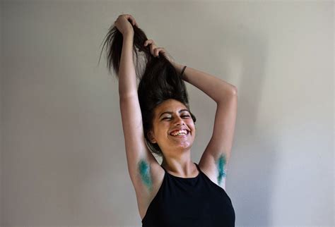 Women Who Dye Their (Armpit) Hair - The New York Times