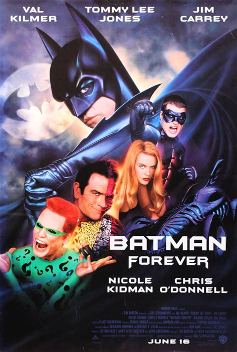 Arriba 44+ imagen batman forever poster - Abzlocal.mx