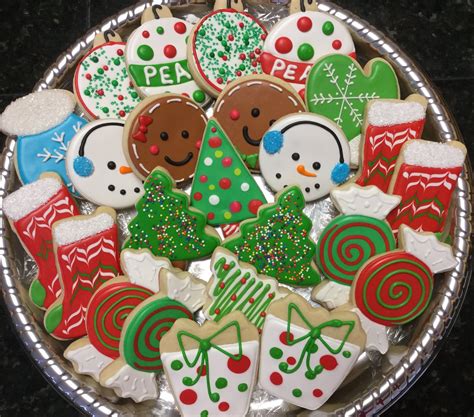 Decorated Chrismas Sugar Cookies - CRISMASZB