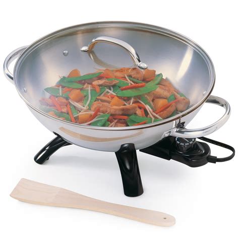 Stainless Steel Electric Wok - Wok - Presto®