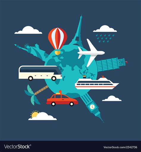 Travel Royalty Free Vector Image - VectorStock