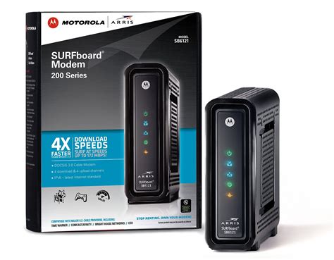 Stop renting your cable modem w/ these Motorola refurbs: SB6121 $45 (Orig. $100), SB6141 $55 ...