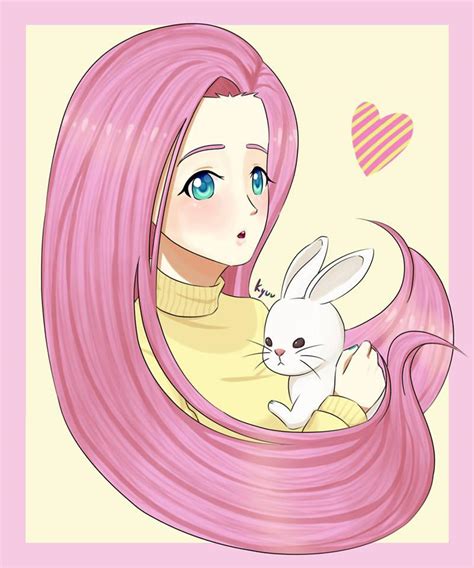 Fluttershy fanart by Kyuu-ChanDesu on DeviantArt