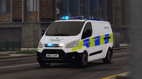 Merseyside Police Ford Transit Custom (DOG VAN) - GTA5-Mods.com