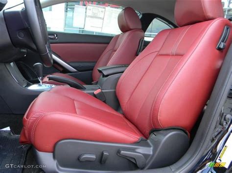 2012 Nissan altima coupe red interior