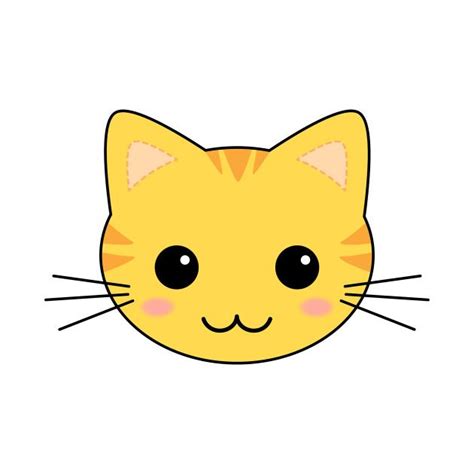 Cute Yellow Kawaii Tabby Cat by tigerlynx | Tabby cat, Tabby kitten ...