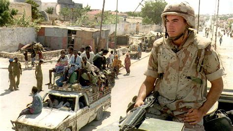 U.S. Marines Storm Mogadishu, Somalia