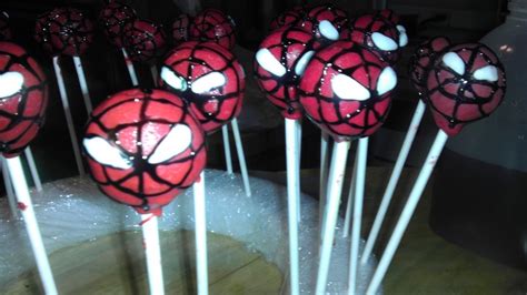 Spider Man Cake Pops - CakeCentral.com