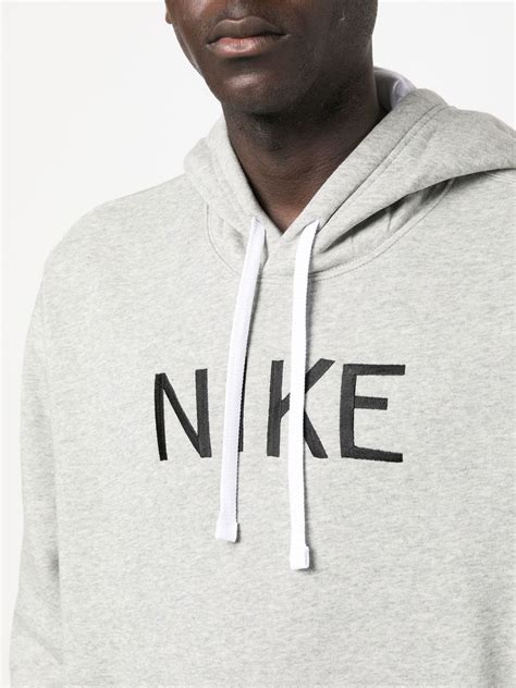 Nike logo-print Hoodie - Farfetch