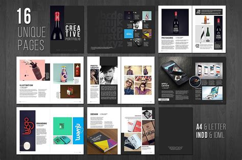 Portfolio Layout - 9+ Examples, Tips