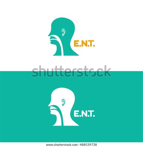 Ear Nose Throat Logo Stock Vector (Royalty Free) 488539738 | Shutterstock