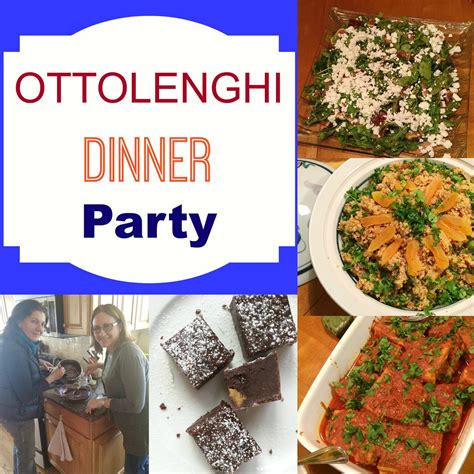 A Dinner Party with Recipes from Chef Yotam Ottolenghi