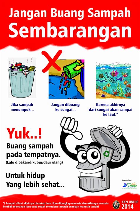 Gambar Ilustrasi Jangan Buang Sampah Sembarangan | Iluszi