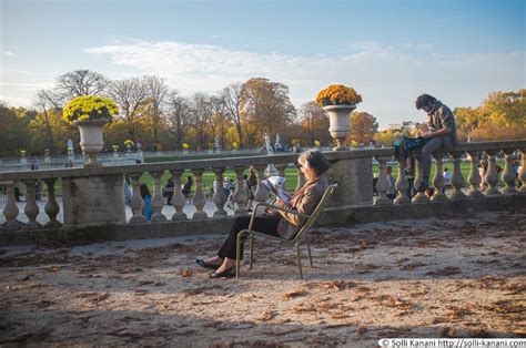 Autumn colours in Jardin du Luxembourg - Blog About Paris, Food & Travel