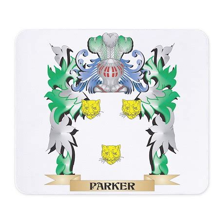 Parker Coat of Arms - Family Crest Mousepad by Admin_CP2183672