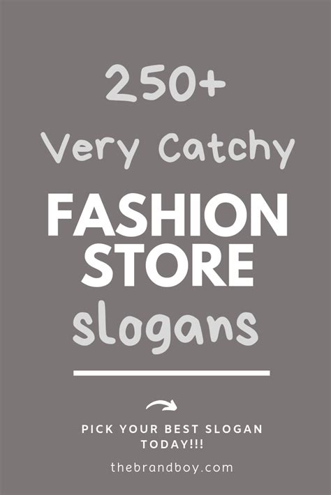 150 catchy fashion slogans and good taglines – Artofit