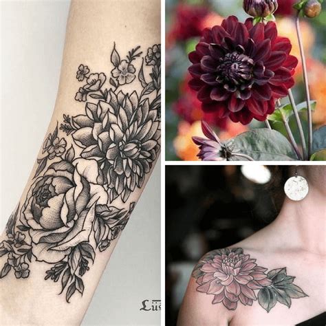 Black Dahlia Flower Tattoo Meaning | Best Flower Site