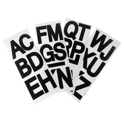 Large Letter Stickers Kmart - letters