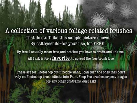 Nature Photoshop Brushes: 20 Free Sets for Spring Designs