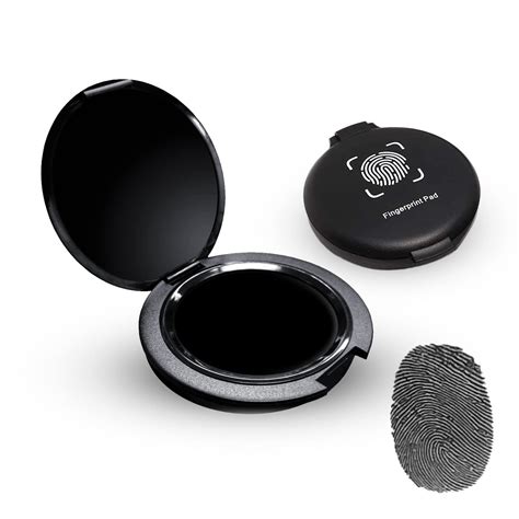 Mold Your Memories Inkless Fingerprint and Thumbprint Ink pad 2 Inch Round.(Black)… : Amazon.in ...