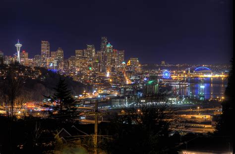 🔥 [30+] Seattle at Night Wallpapers | WallpaperSafari