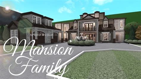 Modern family mansion bloxburg