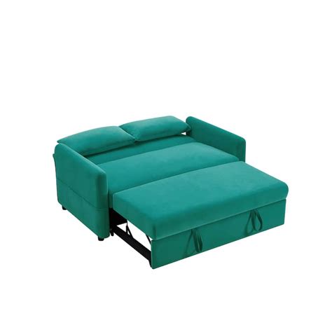 Elegant Pull out Bed Folding Sofa Bed Convertible Sofa Bed Velvet ...