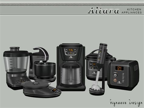 The Sims Resource - Altara Kitchen Appliances