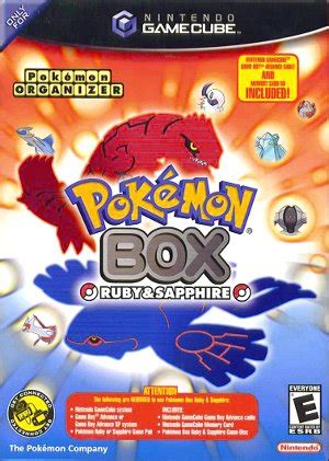 Pokemon Box Gamecube Game