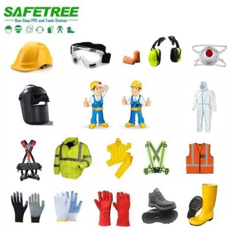 Safetree PPE Safety Equipment Personal Protective Equipment for Mining PPE Construction Safety ...