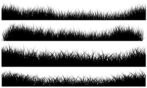 grass border vector 7789562 Vector Art at Vecteezy