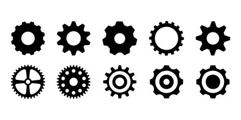 Gear Wheel Icon Vector Art, Icons, and Graphics for Free Download