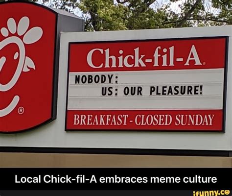 Chick Fil A Closed Sunday