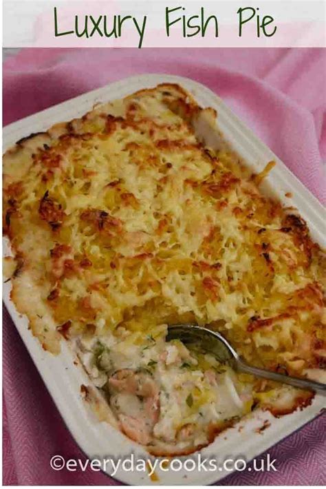 Luxury Fish Pie | Everyday Cooks | Recipe | Luxury fish pie, Recipes, Fish pie