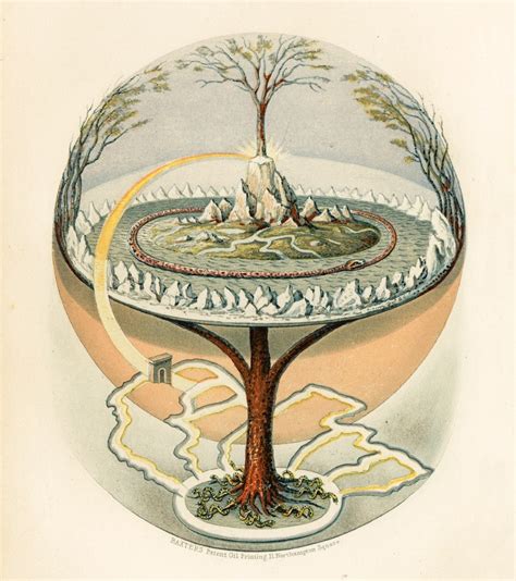 Yggdrasil: The Sacred Ash Tree of Norse Mythology — The Public Domain ...