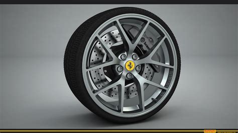 Ferrari wheel render by RJamp on DeviantArt