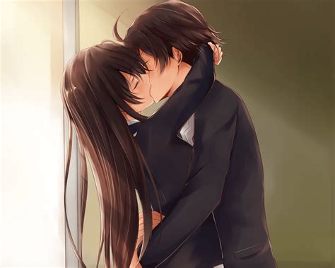 Kissing Anime Wallpapers - Top Free Kissing Anime Backgrounds - WallpaperAccess