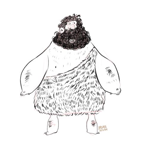 caveman character design on Behance