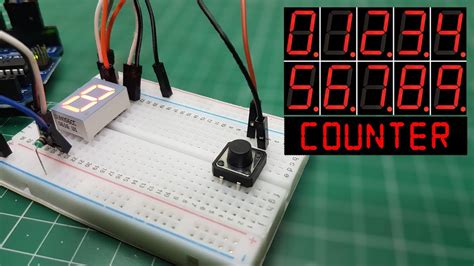 festa è abbastanza lampada arduino 7 segment display counter with button Gelido scala mobile ...