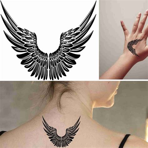 Update more than 73 back neck tattoo wings super hot - in.coedo.com.vn