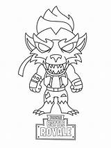 Fortnite Coloring Pages Skin Printable Print Color Season Dire Chibi Battle Royale Werewolf Max Skins Colouring Sheets Boys Can Cat sketch template