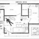 Crime Scene Sketch Examples Drawing Sample Sketches Paintingvalley Diagram Scientific sketch template