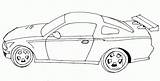 Coloring Car Pages Fast Racing Popular Cool sketch template