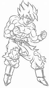 Goku Ssj Dragon Colorear Deviantart Dbz Sangoku Saiyan Ssj1 Ssj3 Naruto Kamehameha Colorir Pencil Getcolorings Ausmalen Son Mui Dragonball Sayen sketch template