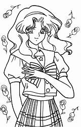 Coloring Neptune Pages Sailor Moon Adult Printable 1200 Getcolorings Color Colouring sketch template